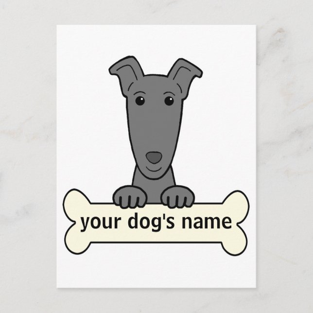 Carte Postale Greyhound personnalisé (Devant)