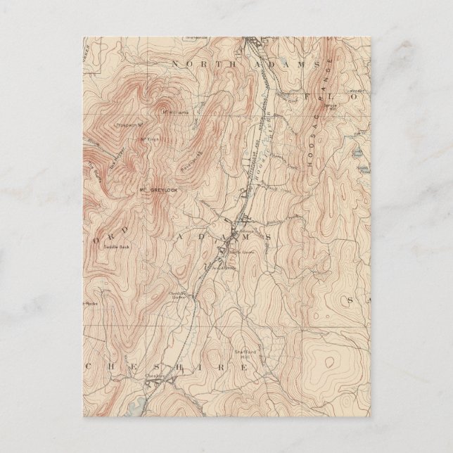 Carte Postale Greylock, Massachusetts (Devant)