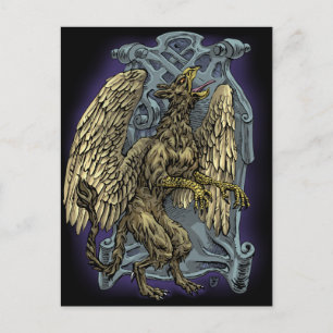 Carte Postale Griffin Crest