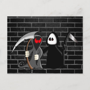 Carte postale Grim Reaper Death