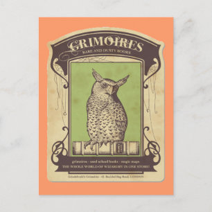 Carte postale Grimoires Owl