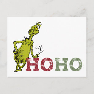 Carte Postale Grinch Ho Ho Ho