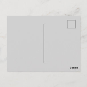 Carte postale grise clair avec design de salutatio