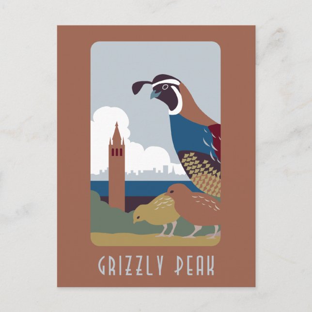 Carte postale Grizzly Peak (Devant)