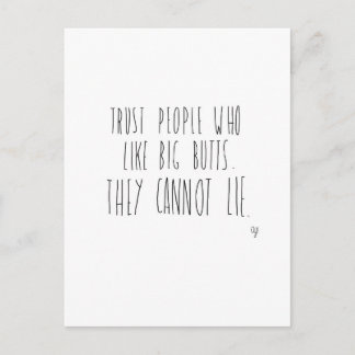 Carte Postale Gros boutons