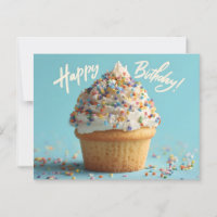 Gros plan vibrant d'un cupcake à la vanille d'anni