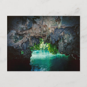Carte Postale Grotte aux chauves-souris à Airai, Palaos, Microné