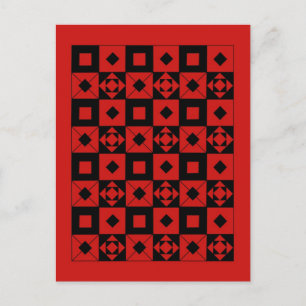 Carte Postale Grotte Celoni - rouge