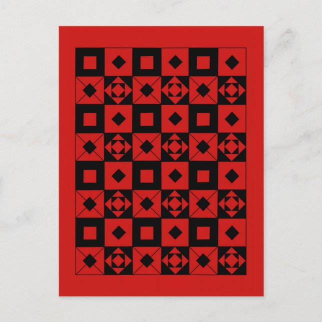 Carte Postale Grotte Celoni - rouge (Devant)