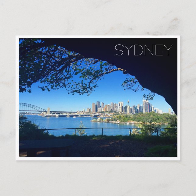 Carte Postale grotte du port de sydney (Devant)