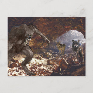 Carte Postale Grotte Werewolf Pack