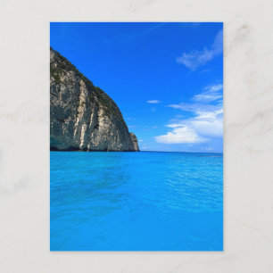 Carte Postale Grottes bleues Zakynthos Grèce
