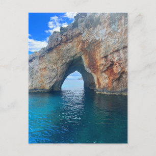 Carte Postale Grottes bleues Zakynthos Grèce