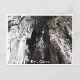 Carte Postale grottes de batu malaisie