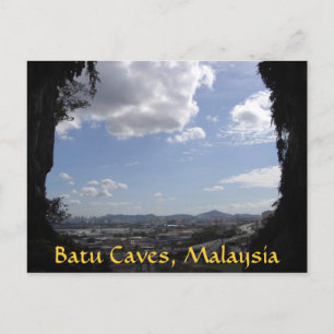 Carte Postale Grottes de Batu, Malaisie