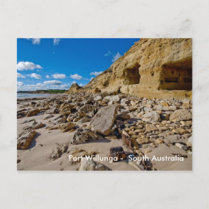 Carte Postale Grottes de Port Willunga, Port Willunga - Aus Sud.