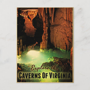 Carte Postale Grottes De Virginie