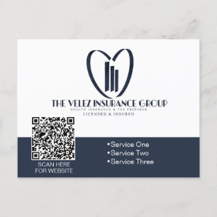Carte Postale Groupe d'assurance Velez