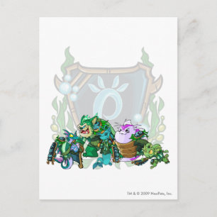 Carte Postale Groupe de Maraqua d'équipe