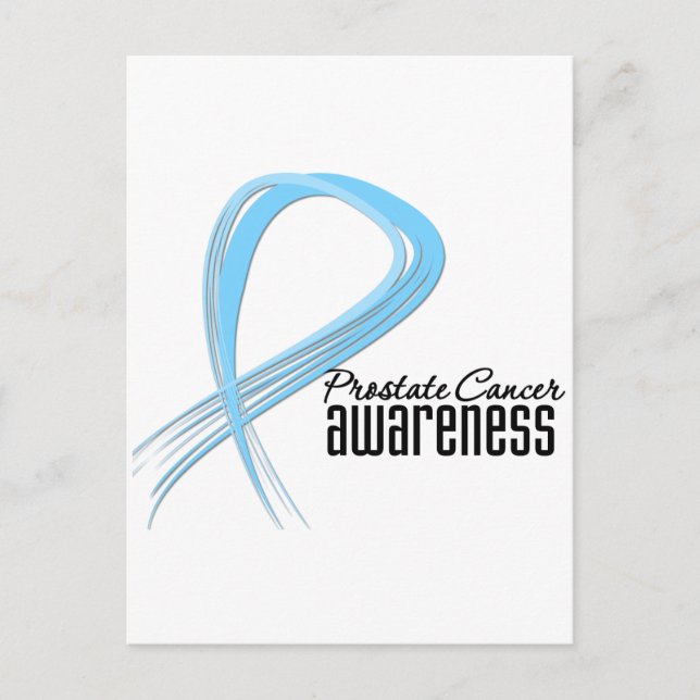 Carte Postale Groupe de sensibilisation au cancer de la prostate (Devant)