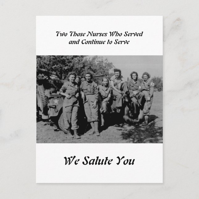 Carte Postale Groupe De Soeurs - Infirmières Pendant Les 2ÈME GU (Devant)