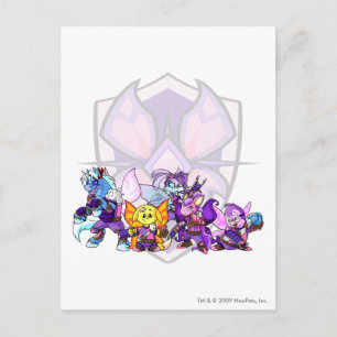 Carte Postale Groupe Faerieland