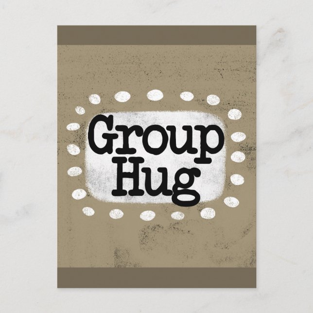 Carte postale Groupe Hug (Devant)