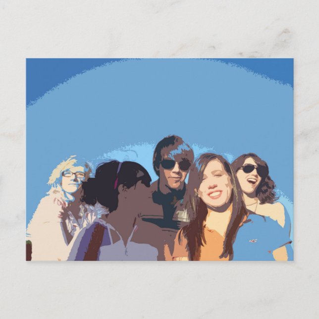 Carte Postale groupe modifié à ballpark (Devant)