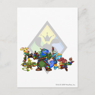 Carte Postale Groupe Roo Island