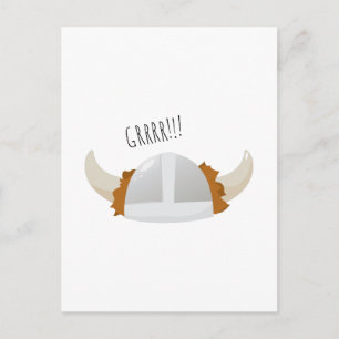 Carte Postale Grr Viking