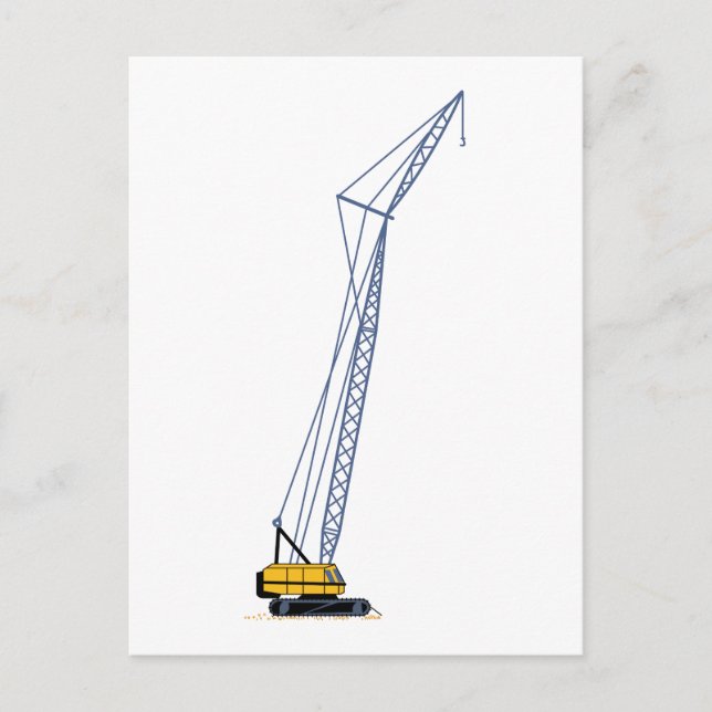 Carte Postale Grue (Devant)