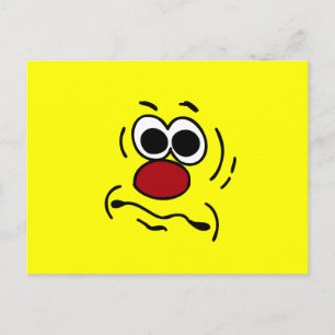 Carte Postale Grumpey à visage nul