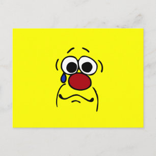 Carte Postale Grumpey de visage de sympathie