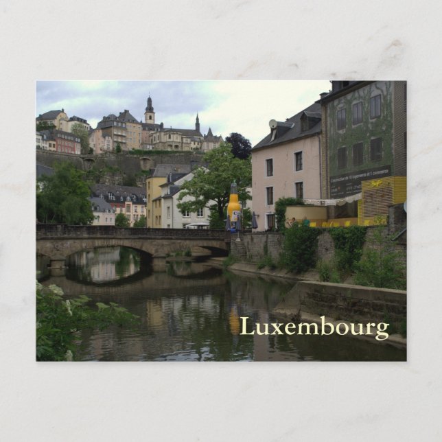Carte Postale Grund, Luxembourg (Devant)