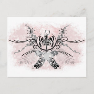 Carte Postale Grunge Ballet