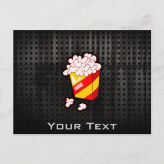 Carte Postale Grunge Popcorn