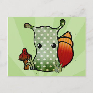 Carte postale Grungy Snail