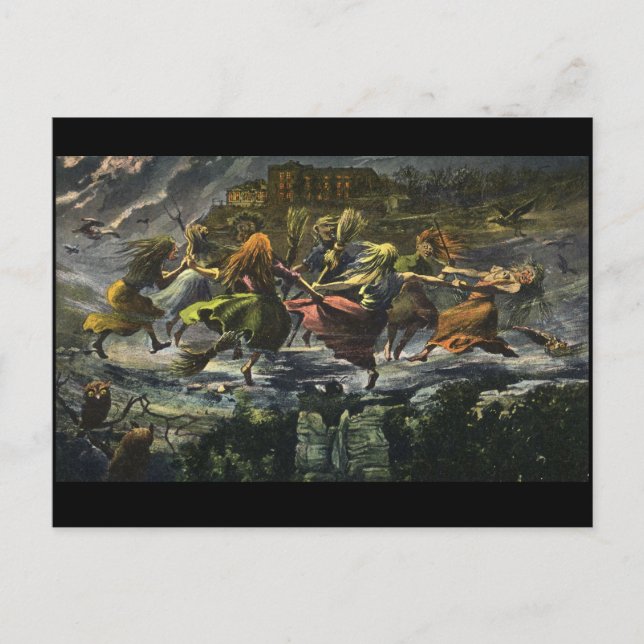 Carte postale Gruss vom Hexentanzplatz (Devant)