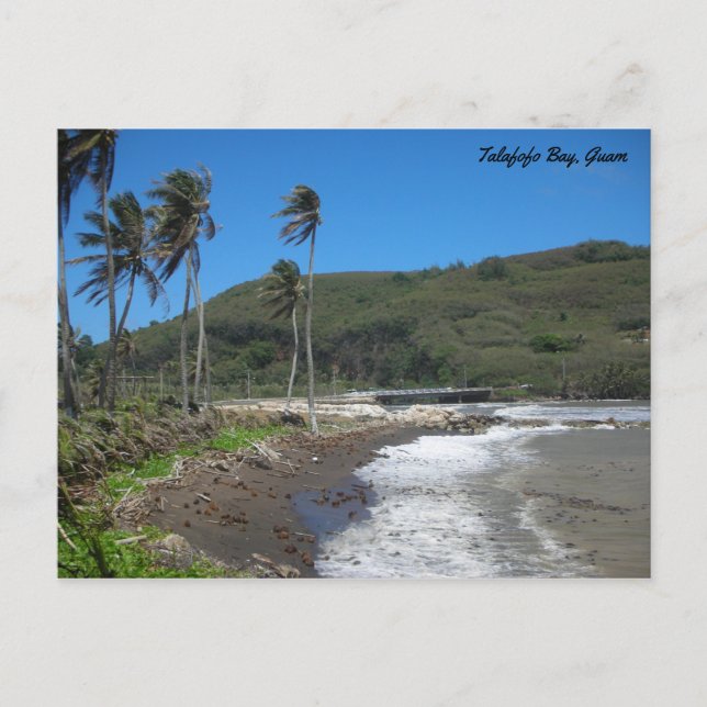 Carte Postale GUAM 671 baie de Talafofo (Devant)