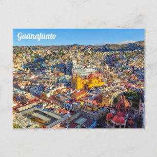 Carte Postale Guanajuato, Mexique, Vue de la ville