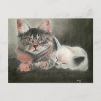 Carte postale Guardian et AngelUn portrait de t