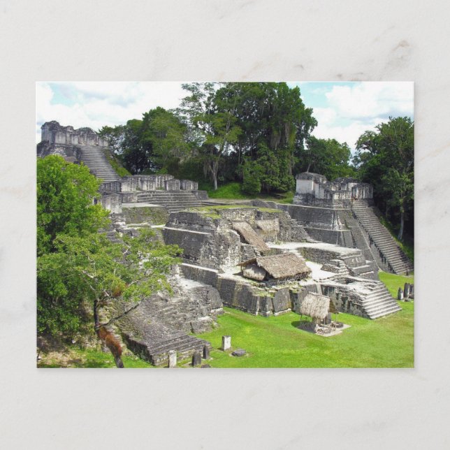 Carte Postale Guatemala - Acropole du Nord - Temple II (Devant)