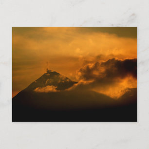 Carte Postale Guatemala - Antigua sunset