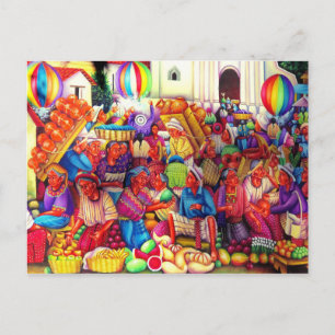 Carte postale Guatemala Art