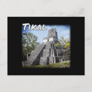 Carte Postale Guatemala Tikal Ruines Temple