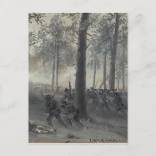 Carte Postale Guerre civile américaine Bataille de Chickamauga p