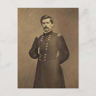 Carte Postale Guerre civile américaine général George B McClella