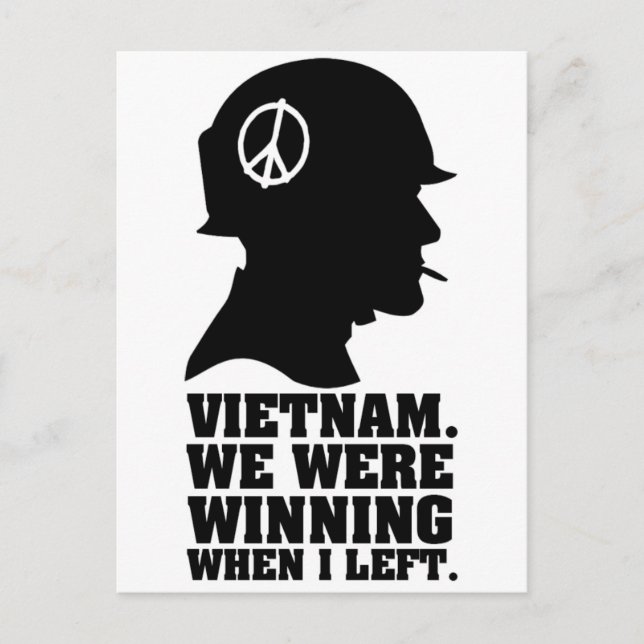 Carte Postale Guerre de Vietnam (Devant)