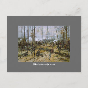 Carte Postale Guerre entre les États