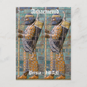 Carte Postale Guerrier persan